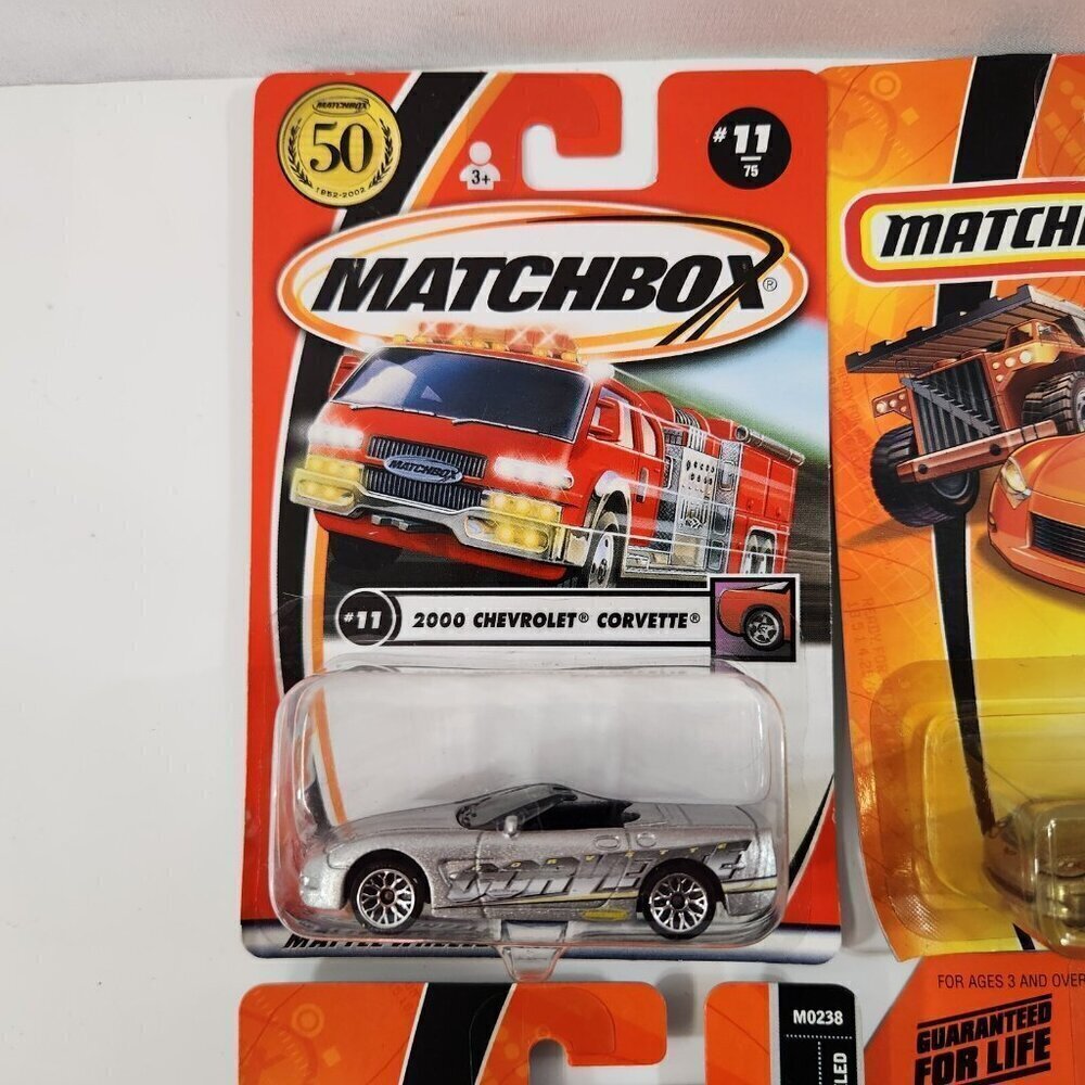 Matchbox Chevy Chevrolet Corvette C6 ZR1 ZR3 Grand Sport Diecast Cars Lot MOC - Picture 2 of 15
